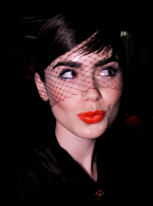 ▲Lily Collins