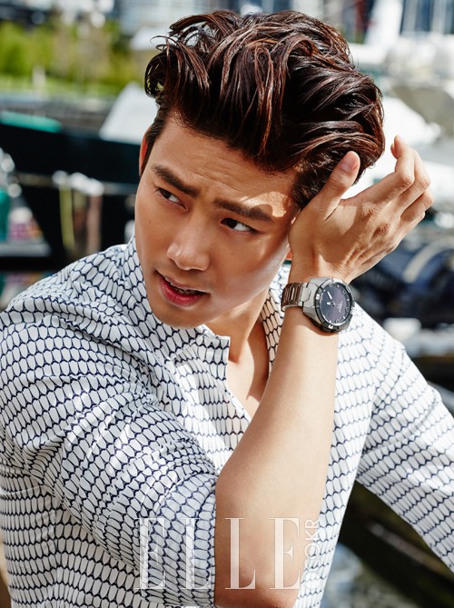 ▲사진:옥택연의 손목패션아이템, 티쏘(TISSO)