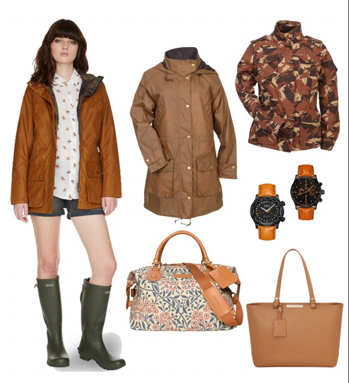 ▲사진: 바버(BARBOUR), 미도(MIDO), 롱샴(LONGCHAMP)