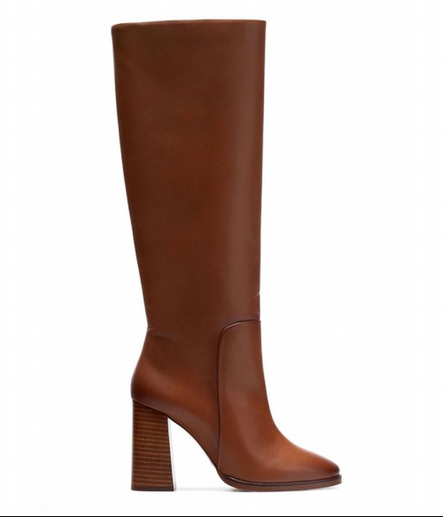 ▲마시모두띠(Massimo Dutti) 하이힐 래더부츠