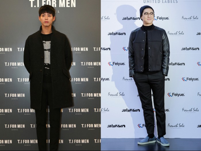 ▲(좌)박보검, (우)고경표