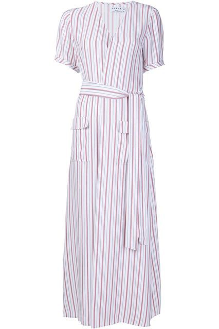 ▲Frame (Denim Le Wrap Tie Dress)
