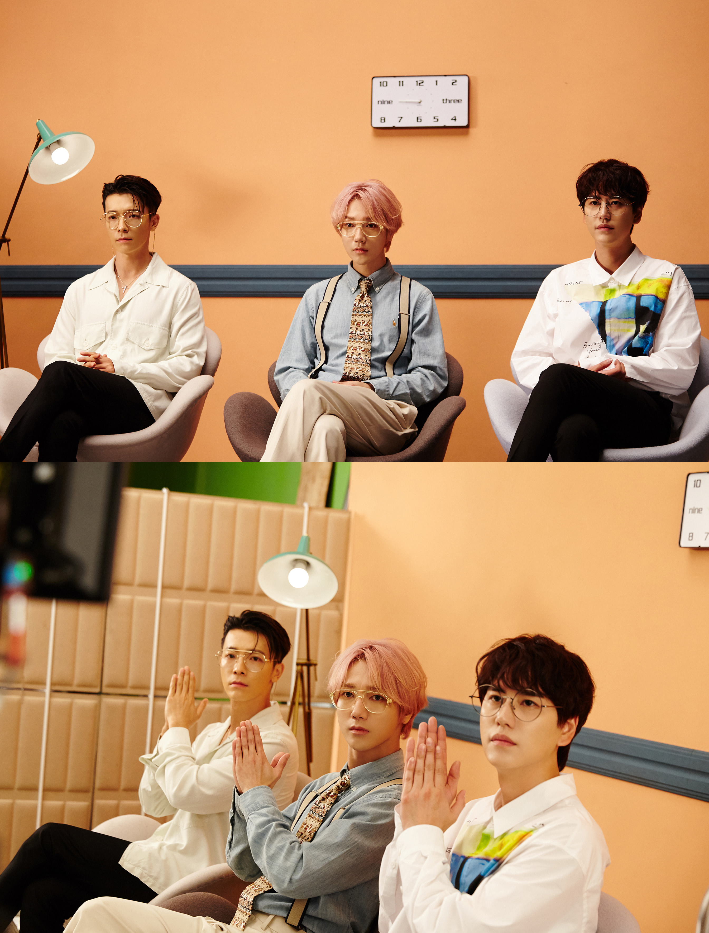 예성 신곡 핑크 매직 MV 촬영현장 (왼쪽부터 동해, 예성, 규현).jpg