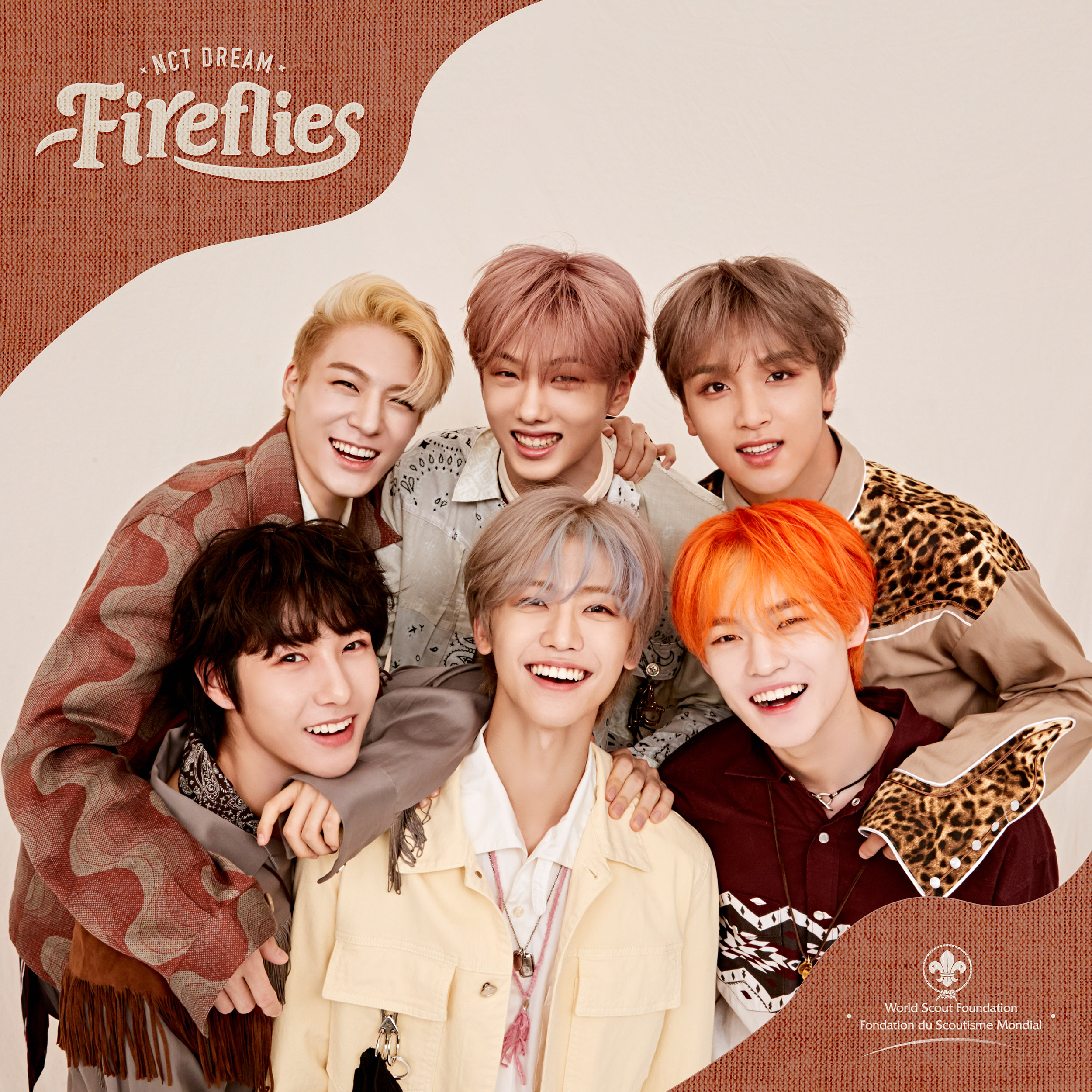 NCT DREAM, 세계 스카우트 재단 컬래버레이션 싱글 Fireflies 커버 이미지.jpg